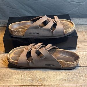 BIRKENSTOCK Florida Sandals Brown Women's Size 38